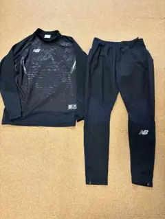 New Balance KAKUSEIジャージ上下セット ブラックＬサイズ