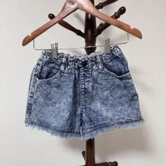 BREEZE ブリーズ 切りっぱなしデニムショートパンツ キッズ130cm