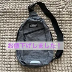 Coleman スリングバッグ グレー