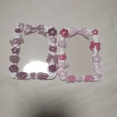 ピンク　紫　ホイップデコ