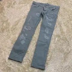 dsquared2 ロールアップデニム ダメージ加工 イタリア製