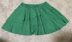 【SHEIN 】スコート グリーン Sサイズ