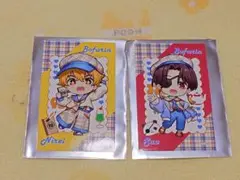 WIND BREAKER チェックセーラー 楡井 蘇枋 ブロマイドセット