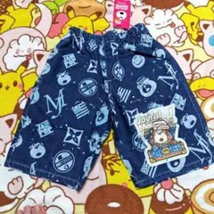 新品♪ジャム☆モノグラムデニムハーフパンツ　130