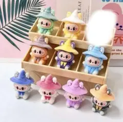 ラブブ もふもふフィギュア帽子ちゃん9個セット