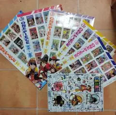 少年ジャンプ付録　ワンピースシール