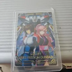 ガンダムSEED FREEDOM ウエハース UR キラ＆ラクス＆マイティー