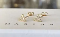 MARIHA Pure Elements トライアングル ダイヤピアス 極美品