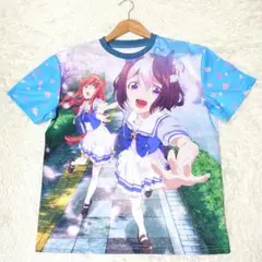 希少 ウマ娘 プリティーダービー【F】メッシュTシャツ ゲーム アニメ ☆美品☆