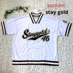 Staygold 46 ホワイト Tシャツ オーバーシャツ　新品未使用