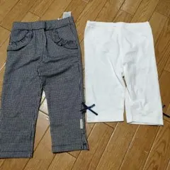 キッズ服 110cm チェック柄 半ズボン 2点セット slap slip