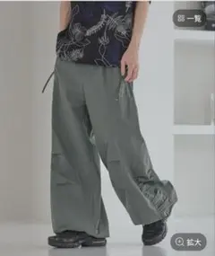 最終値下げ　PAGEBOY ミリタリーパンツドロストパンツ