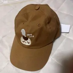 ちいかわレストラン　くりまんじゅうキャップ　キャメル