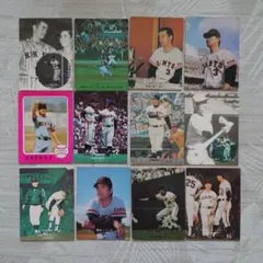長島茂雄 カルビー プロ野球カード 12枚