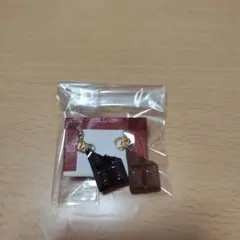 ミニチュアチョコレートピアス