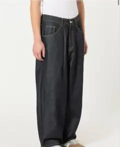 estudio niksen Raw Denim Balloon Jeans