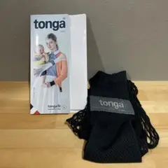 tonga 抱っこひも メッシュ 黒 Lサイズ