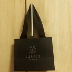 アレクサンドル ドゥ パリ ショップ袋 紙袋 ☆最小サイズ☆