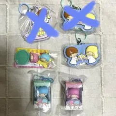 チョコボックス　キキララ　リトルツインスターズ　オーロラレトロラバーチャーム