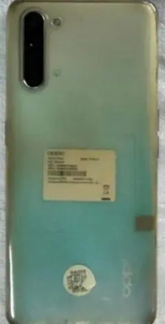 OPPO Reno3a 　オッポレノ3