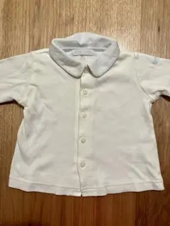bebe ポロシャツ 70㎝　ホワイト べべ　送料込（出品63）