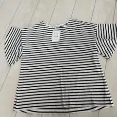 LEPSIM ストライプ 半袖Tシャツ M