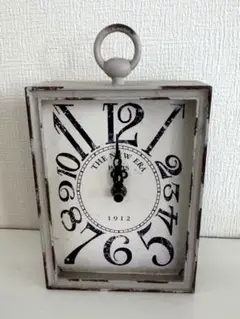 ヴィンテージ風　置時計 掛け時計