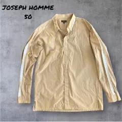 即日発送　美品ジョゼフオム 綿　シャツ　オンワードJOSEPH HOMME