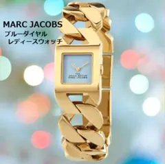 マーク ジェイコブス ブルー ダイヤル レディース ウォッチ