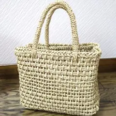 【ほぼ新品】 須浪亨商店 い草 いかご 中 かご バッグ 岡山 倉敷 天然素材
