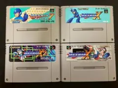 SFC　ロックマン7　ロックマンX　1　2　3　スーパーファミコン　スーファミ