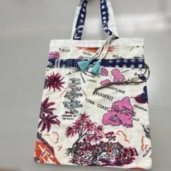 BINDU ハワイ地図トートバッグ
