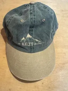 KELTY 1992年製キャップ ダークグリーン