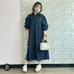 しまむら　レディース　デニムワンピース(HARA)