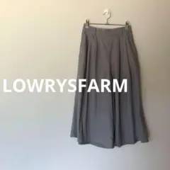 ローリーズファーム キュロット ロング ワイドパンツ LOWRYSFARM