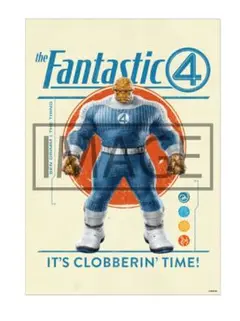 ファンタスティックフォー　 ハッピーくじE賞 ポスター（種類は1枚目の画像です)