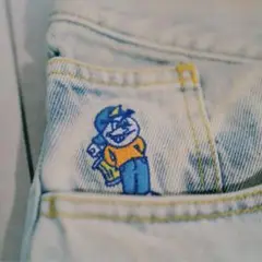 【極美品】Polar 93!DENIM デニムパンツ 36 ライトブルー