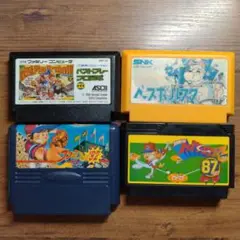 気まぐれ組み替え出品 FCソフト おまとめ4本
