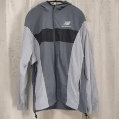 new balance グレー ウィンドブレーカー Lサイズ