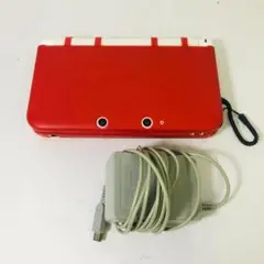 【ジャンク品】ニンテンドー3DS LL 赤 本体 充電器付き　※動作確認済み