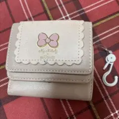 再出品。サンリオ。訳ありマイメロ三つ折り財布