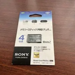メモリースティックPRO DUO 4GB