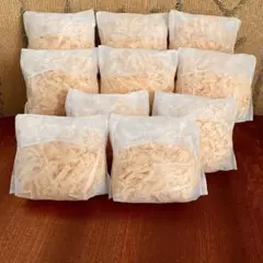 ♣︎84 削りたてをお届けします　ヒノキチップ　ヒノキおがくず10袋　かんなくず