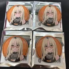 虎金妃笑虎 缶バッジ 4個セット