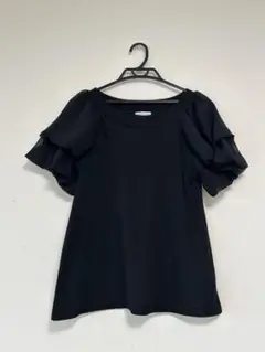 新品未使用　a.v.v.standard お袖シフォン異素材切り替え　カットソー