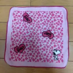 スヌーピー　ベル　タオルハンカチ