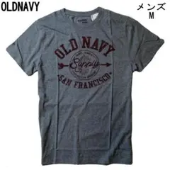 新品 送料無料 OLD NAVY グレー Tシャツ M オールドネイビー