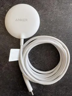 【新品同様】Anker ワイヤレス充電器 Qi2対応 白 MagSafe