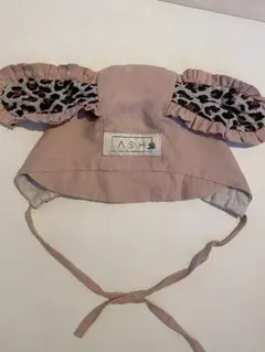 帽子 ash generation puppy bonnet 51 ASH generation bonet(squirrel×basil) | hanakao