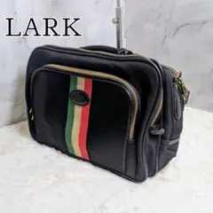 LARK ストライプデザイン ショルダーバック